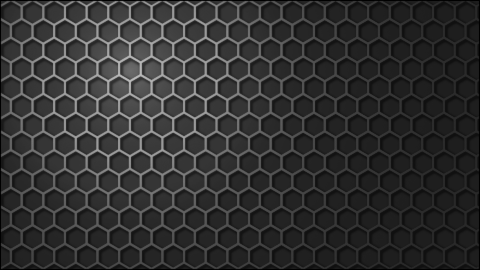 Gray HEX Mesh 1080p